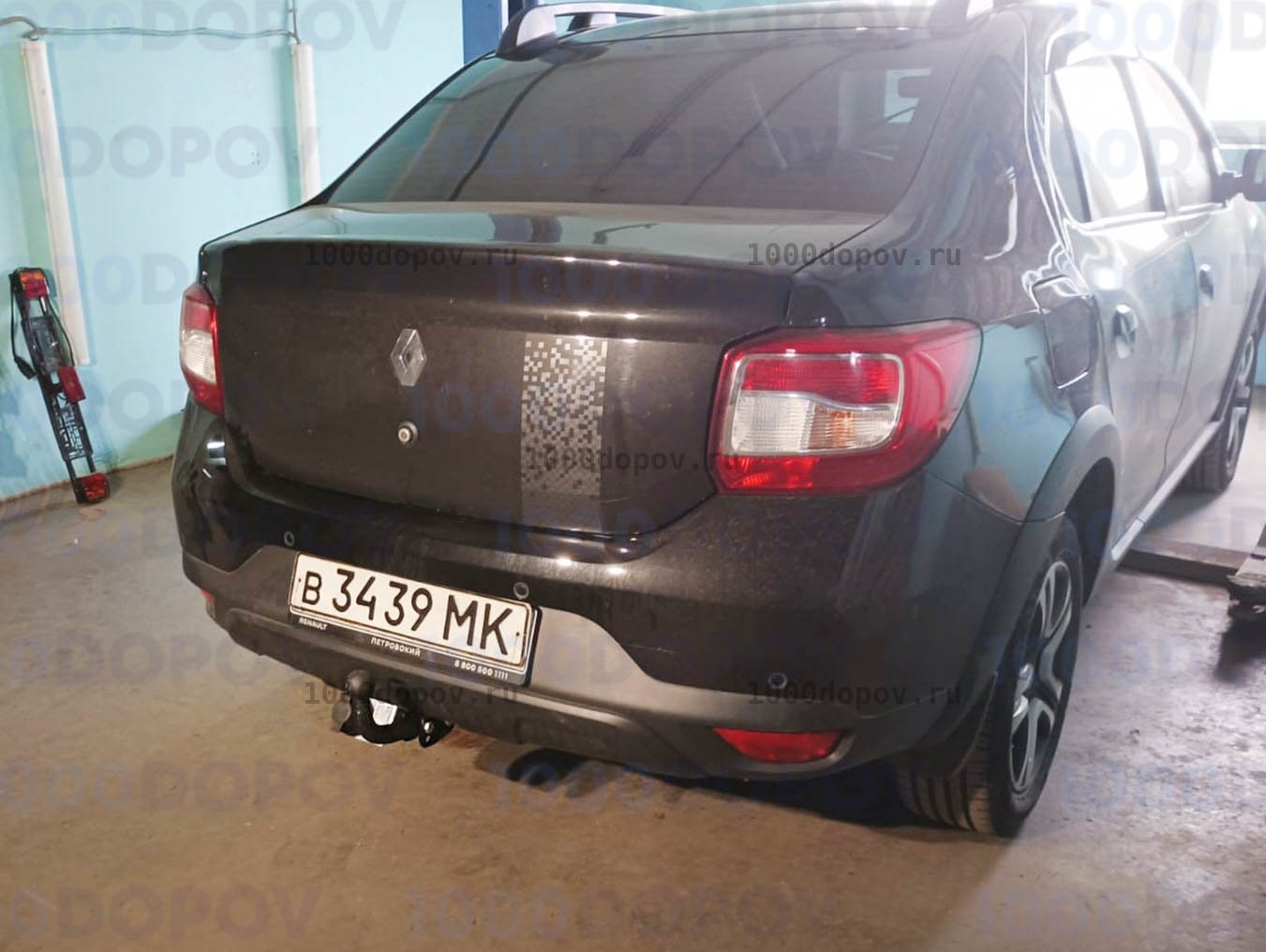 Фаркоп Avtos RN 15 Renault Sandero Stepway 2 2014-н.в. — рисунок 8
