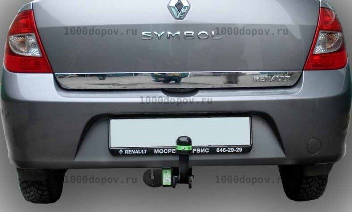 Фаркоп Leader Plus R109-A Renault Symbol 2008-н.в. — рисунок 7