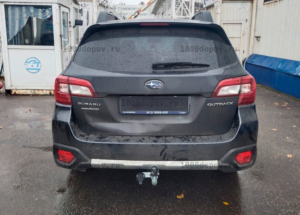 Фаркоп Motodor 92203-A Subaru Outback 2015-2020 (оцинк. шар) — рисунок 4
