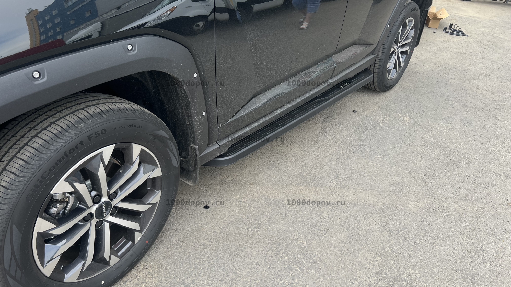 Пороги подножки Haval H7 2024-н.в. — рисунок 5