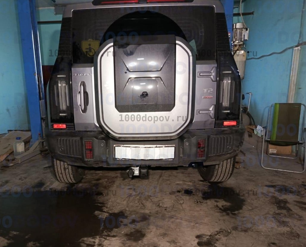 Фаркоп Leader Plus J203-E на Jetour T2 2024 - н.в. (кроме Автотор) — рисунок 7