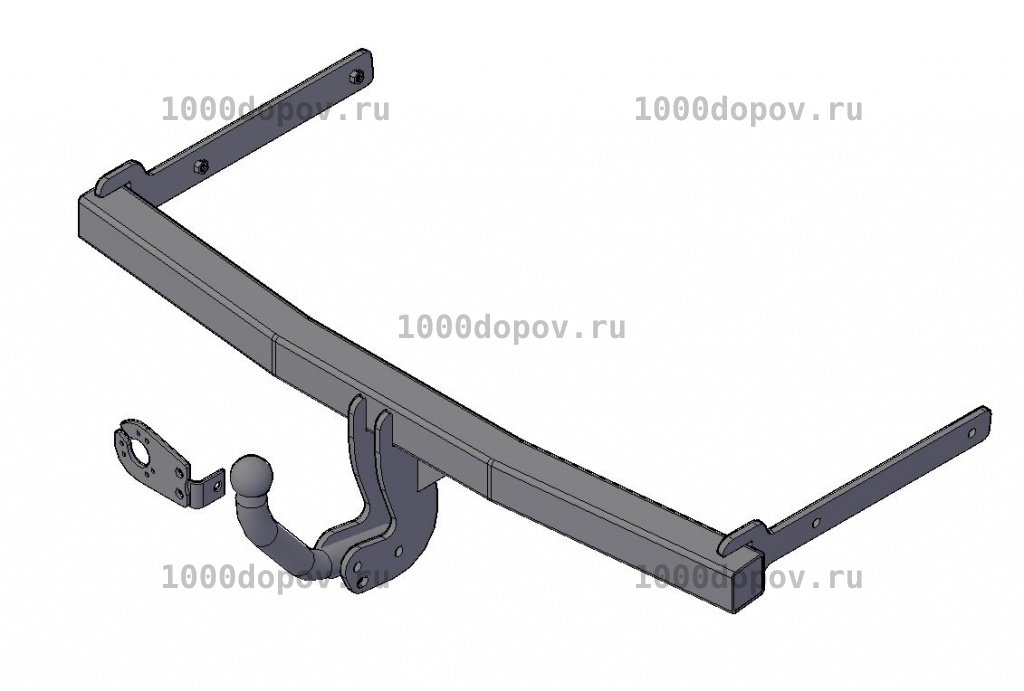 Фаркоп Трейлер 9711 Skoda Octavia универсал 2WD 2005-2012 — рисунок 6
