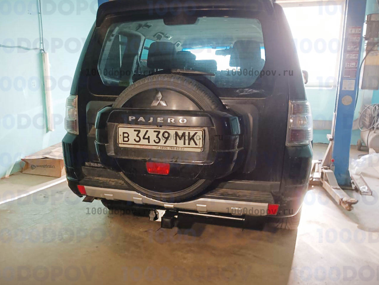 Фаркоп Leader Plus M114-E Mitsubishi Pajero 3/4 (V60/V80) 05/2000-н.в. — рисунок 3
