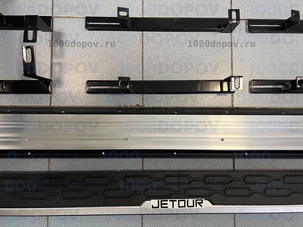 Пороги подножки на Jetour X70 / X70 Plus 2018-н.в. — рисунок 10